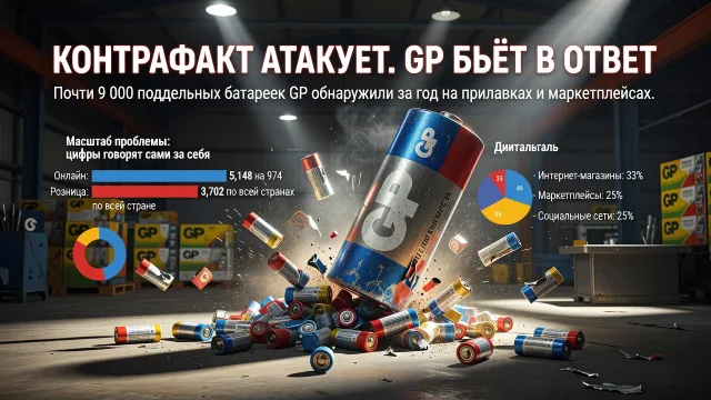 Контрафакт атакует. GP бьёт в ответ